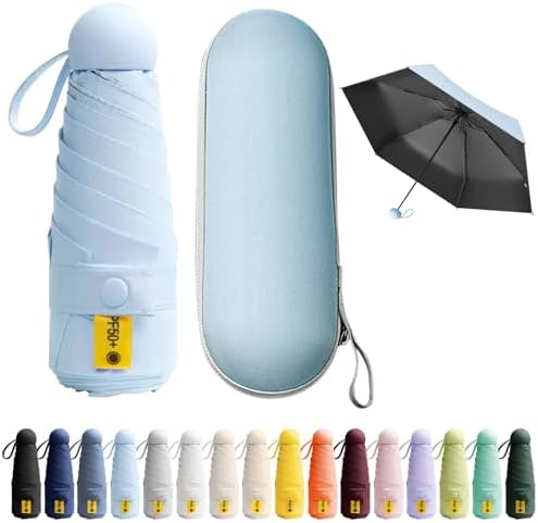 Mini Parapluie Pliant, Parapluie Anti Uv, Petit Parapluie, Léger ...