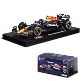 JODIYAAH Bburago 1:43 2023 F1 Red Bull RB19 No. #11 Perez Ferrari Mercedes Formula Racing Modelo de coche de aleación fundido a presión (RB19 No.#11 W/conductor)
