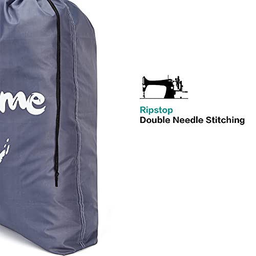Homest 2 Pack Xl Wash Me Travel Laundry Bag, Dirty Clothes Organizer, Large Enough To Hold 4 Loads Of Laundry, Easy Fit A Laundry Hamper Or Basket #TOP3