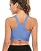 Women's Zip Front Sports Bra Wireless Post-Surgery Bra Active Yoga Sports Bras
