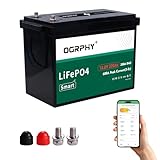 OGRPHY 4096Wh 12V 320AH LiFePO4 RV Battery with Bluetooth & Low Temp Cut Off, Built in Smart 200A BMS Perfect for Camper, Trailer, Off-Grid and Solar System