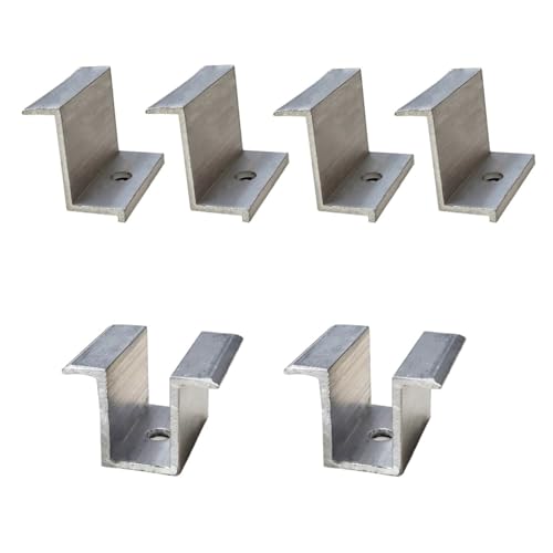 Image of Daystar Solutions Solar Panel mounting clamp 30MM for (2 Panel - 4 End Clamps and 2 Mid Clamps)