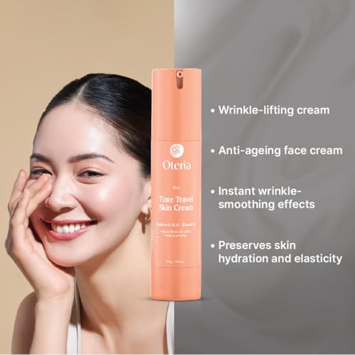 Image of Oteria Time Travel Skin Cream (50Gm) | Anti-Aging Cream For Women And Men | Reduce Wrinkle & Fine Lines | Skin Tightening Cream