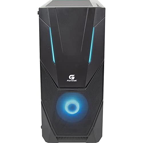 Gabinete Gamer Mid Tower Black Hawk RGB Fortrek