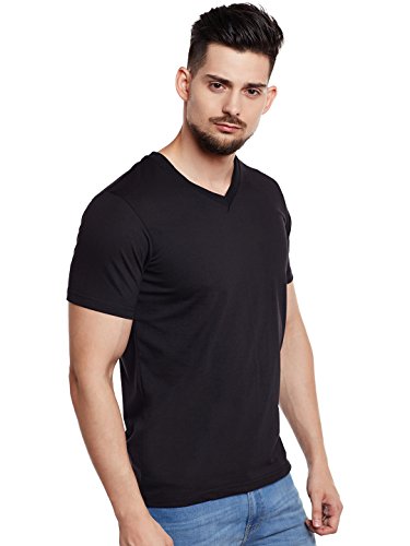 VIMAL JONNEY Men's V Neck Cotton Tshirt