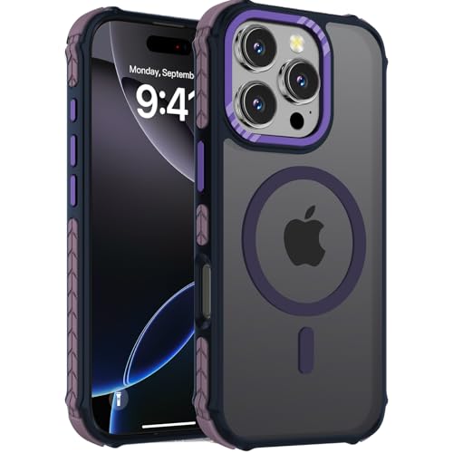 Coque magnétique iPhone 16 Pro antichoc et compatible MagSafe