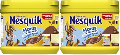Chocolat en Poudre Nesquik MO7613035530799 – Réduit en Sucre 350g - vue 2