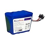 Batteria di ricambio da 6400 mAh per Dreame X50 Ultra, batteria per robot aspirapolvere Dreame X40 Pro Ultra (14,4 V/92,16 Wh).