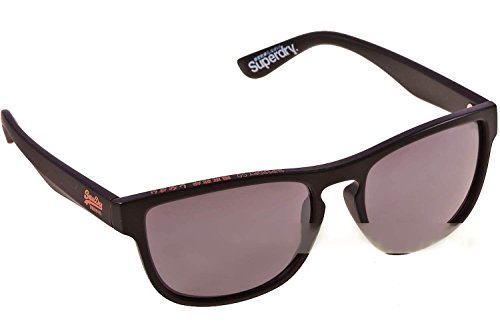 Lunettes Superdry Rockstar 104 Ø54 acetate plastic matte black argent mi