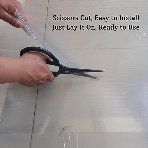 WIGING Dachplatte Aus Polycarbonat, 1mm Dick Gewächshaus Plastikhülle, Regenfest UV-Schutz Sunshine Board Für Canopy Balkon Windows Sicher Dekorationszaun – Bild 3