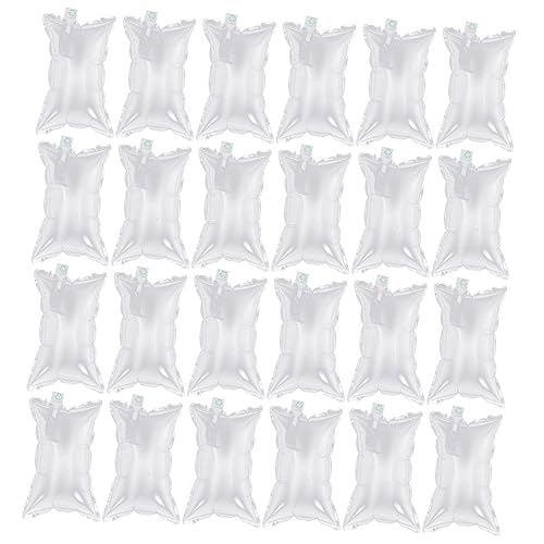 HOODANCOS 100pcs Filling Bag Air Cushion Packaging Air Bags Bubble Cushioning Stuffer Film Cushioning Air Cushions Bags Shipping Air Packaging Air Cushion Pe Film Inflatable Protective Bag