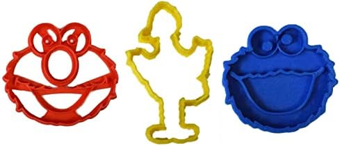 AirGarden Sesame Street Elmo & Big Bird Character Cookie Cutter - 1 Piece image 2
