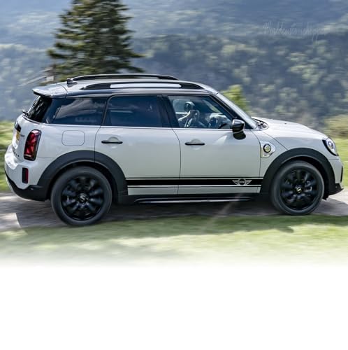 Autocollants adhésifs Mini Cooper Countryman bandes latérales de tuning pour les sorties urbaines