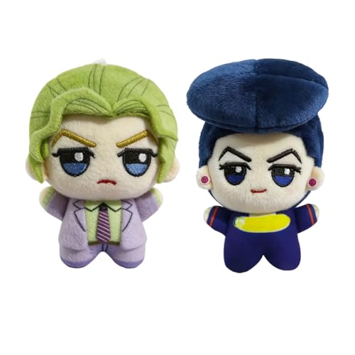Imagen de Gooyeh Kira Yoshikage Llavero de peluche con diseño de anime Higashikata Josuke de Higashikata Josuke
