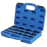 pied de coquelicot Transport facile - Le jeu de clés à molette avec coffret en plastique robuste pour un rangement sûr et un transport facile des outils