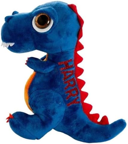 Personalized Dinosaur Stuffed Animal Toys, Custom T-Rex Dinosaur With Name Cute Soft Plush T-Rex Tyrannosaurus Dinosaur Figure for Child Birthday Gift Christmas Gift