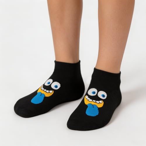 L&K-II L&K Kindersocken Jungen Knöchelsocken Sneakersocken Sportsocken Laufsocken Freizeitsocken Füßlinge 12er Pack Baumwolle 2894 39/42