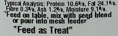 Extra Select High Energy Fruit Suet Pellets Wild Bird Treat Tub, 3 kg