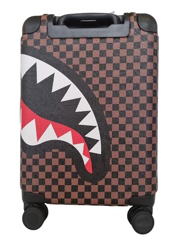 Maleta de cabina SPRAYGROUND Check 2 Emboss con ruedas multidireccionales 5
