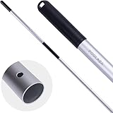 POOLAZA Pool Pole Dual-Handle, Anodized Aluminum Pool Skimme...