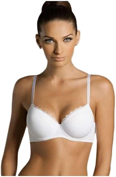 Laura Biagiotti Soutien-gorge Balconnet Bretelles Amovibles BLA90343S - Coupe B, Noir, Taille 90