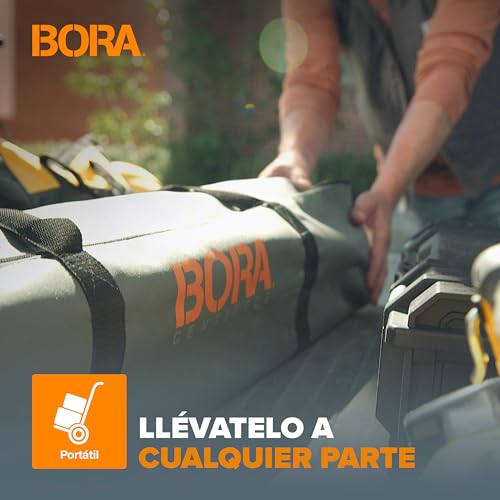 Miniatura 6 de Bora Soporte De Trabajo Centipede De 2 X 4 Pies Y Mesa Portátil Soporte De Sawhorse Con Patas De Acero Plegables, Plegables, Ck6s