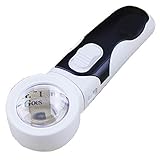 lupa zeiss preço 1. lupa de la joyería de mano: el cuerpo del espejo ABS material, el tamaño es de 4.5 * 15 cm. Lente óptica de alta definición con un aumento de 35 veces y un diámetro de la lente de 3,5 cm.