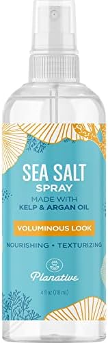 Sea Salt Spray for Hair Volume - Beach Waves Sea Salt Hair Texture Spray for Hair Volumizer - Women and Mens Hair Spray for Hair Styling Extra Hold - Non Sticky Beach Hair Curls Texturizing Spray