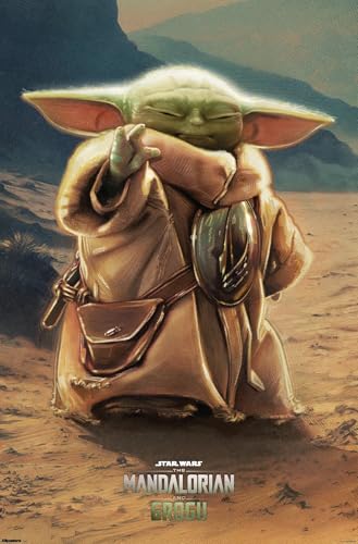 Trends International Star Wars: The Mandalorian And Grogu (2026) - Grogu Force Wall Poster, 34L x 22.4W, Premium Unframed Version
