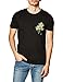Price comparison product image Tommy Hilfiger Men's Palm Box Print TEE T-Shirt, Black, L