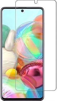 Engo Samsung Galaxy A51 İle Uyumlu Ekran Koruyucu 9H Kırılmaz Esnek Nano Cam, Çizilmeye Dayanıklı Koruma, Hd Şeffaf