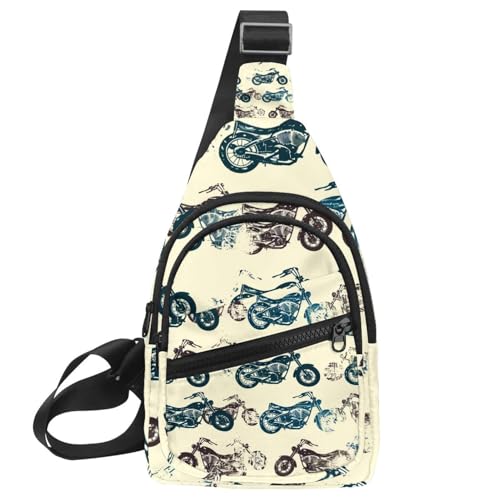 Mochila cruzada Retro Lines ideal para viajar y hacer senderismo