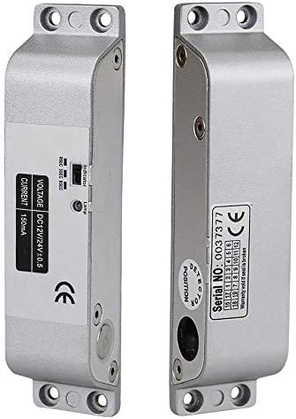 OBO HANDS Fail Safe Electric Drop Bolt Lock DC12V for Door Access Control Security Lock Door (X Bolt Lock)