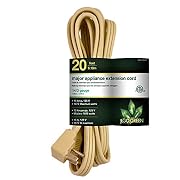 GoGreen Power GG-25620 14/3 20' SPT Cable de…