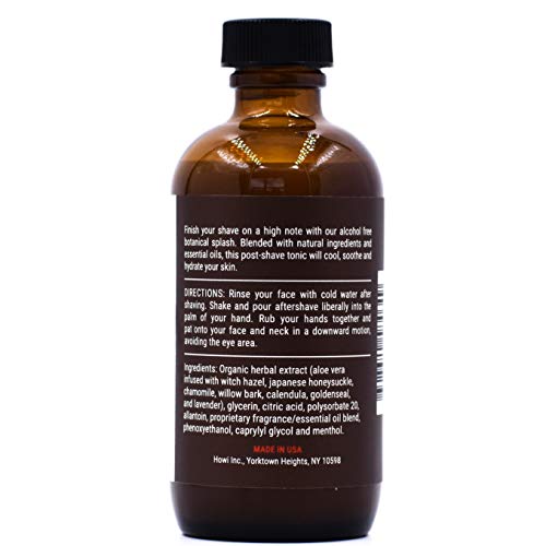 Taconic Shave, Natural Aftershave Splash 4Oz. - Bay Rum - Skin Cooling, Refreshing And Moisturizing After-Shave Liquid Formula With All-Natural Ingredients - Artisan Made In The Usa #TOP1