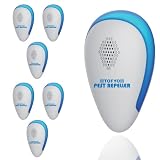 7 Pack The pest Defence ultrasonic pest Repeller Indoor (Dual CHIP System – Human & Pet Safe) Pest R