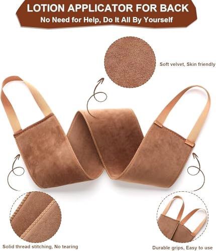 Guante Autobronceador Corporal Kit - 3 Pack de Doble Manopla Autobronceador Kit Guantes para Aplicador Crema Espalda Aplicador Cepillo Bronceador - imagen 4