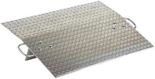 Vestil AH-3624 Hand Truck Dock Plate, Aluminum, 700-lb. Capacity, 24" Length x 36"