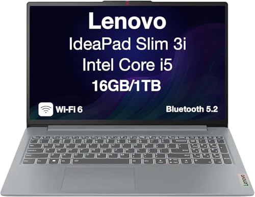 Lenovo IdeaPad Slim 3i Laptop 15.6" FHD Display Intel i5-1335U 16GB/1TB