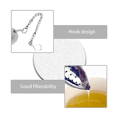 4 Pcs Tea Infusers Stainless Steel Mesh Tea Balls Tea Filters For Loose And Mulling Spices #TOP3