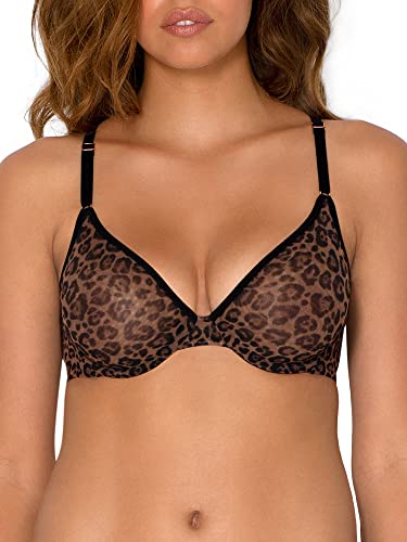 Smart & Sexy Women's Sheer Mesh Demi Underwire Bra