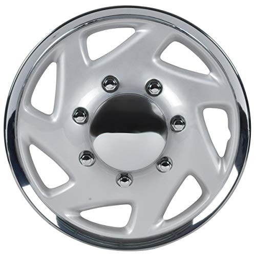 BDK (1Pc Replacement) Premium 16 Inch Hubcap 16" Wheel Rim Cover Hub Caps
