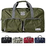 Lucky Travel Duffel Bag 65L, Gym Bag & Large Duffle Bag for Men, Foldable Overnight Bag for Women &