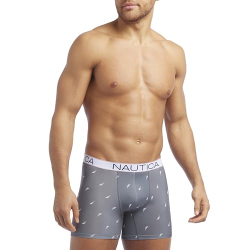 Nautica mens 4 Pack Micro Boxer Briefs2