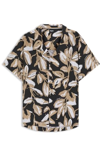 BOSS Men's Beach Shirt 10268906 01 T, 004black, M