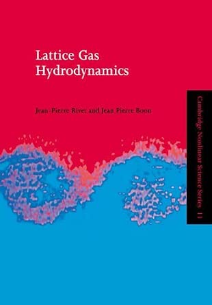 Lattice Gas Hydrodynamicsby J. P. Rivet book cover