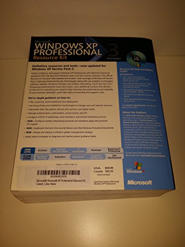 Microsoft Windows XP Professional Resource Kit, Third Edition