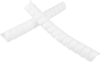 POPETPOP 2pcs Tree Trunk Protection Tube Plastic for Young Trees Bark Protector Sleeves to Shield Saplings from Squirrels and Other Animals