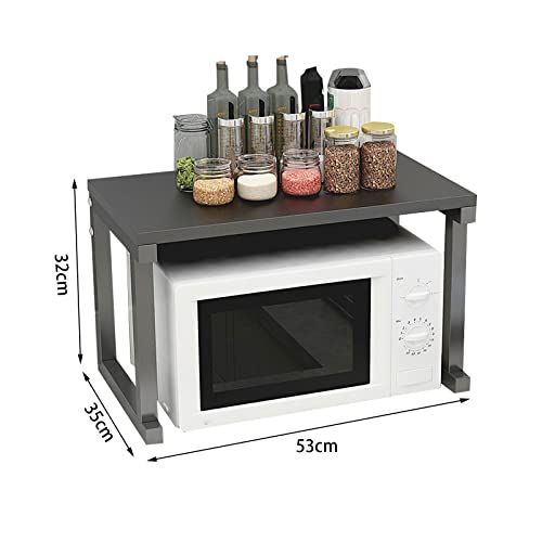Support d'étagère pour micro-ondes pour un comptoir de cuisine parfaitement ordonné et épuré - 4