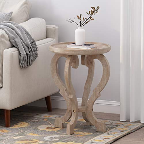 Christopher Knight Home Eleanor French Country Accent Table with Round Top, Natural by Christopher Knight Home - Image 2